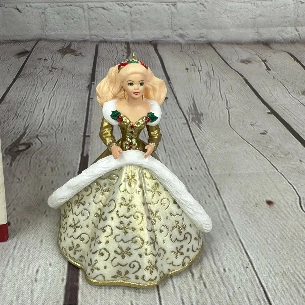 Vintage holiday Barbie hallmark Keepsake Ornament 1994 collector's series